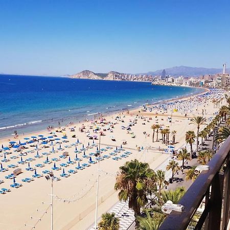 Disponible En Abril-Wifi-3Hab, 6 Pers, -Piscina, Aire Acondi-Parking Opcionable Extra Appartement Benidorm Buitenkant foto