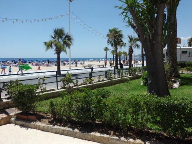 Disponible En Abril-Wifi-3Hab, 6 Pers, -Piscina, Aire Acondi-Parking Opcionable Extra Appartement Benidorm Buitenkant foto